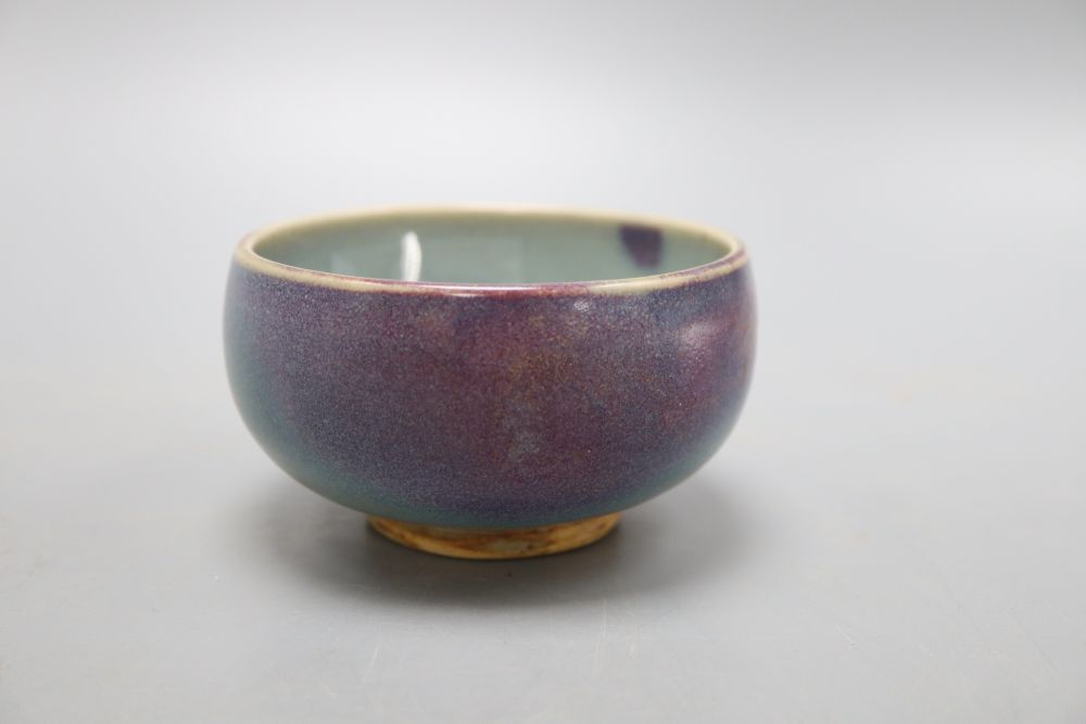 A Jun type bowl, diameter 10cm